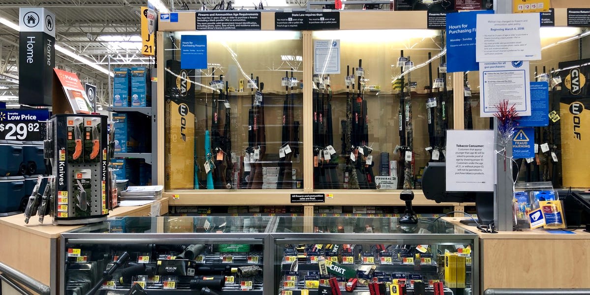 Walmart removes guns and ammunition from the sales floor of some stores amid protests