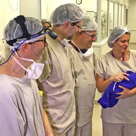 In a first, a woman with a uterus transplanted from a deceased donor gives birth