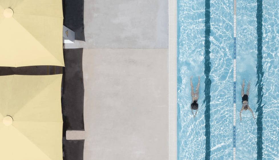 The Beauty Of Swimming Pools, latest series by Brad Walls - EverythingWithATwist