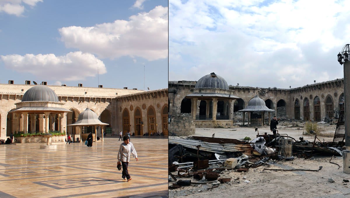 Aleppo Before the War. Photos of Syria's largest city, taken both before and after years of civil war -