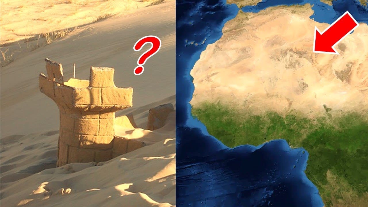 what could be buried under the Sahara?