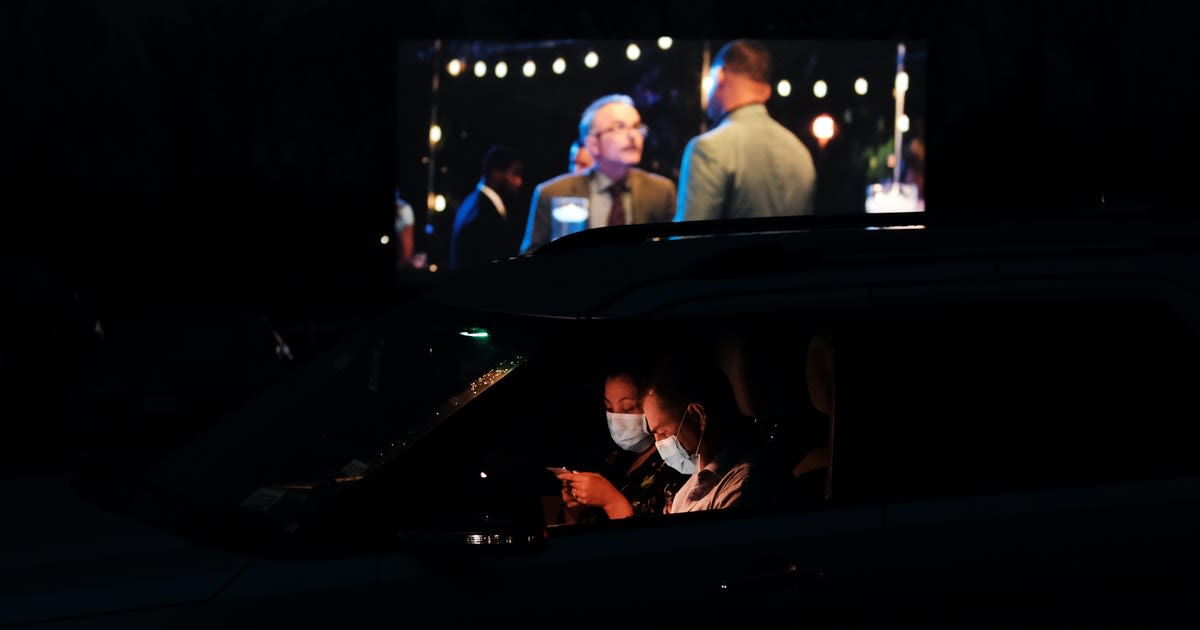 Bored people everywhere are flocking to drive-in movie theaters