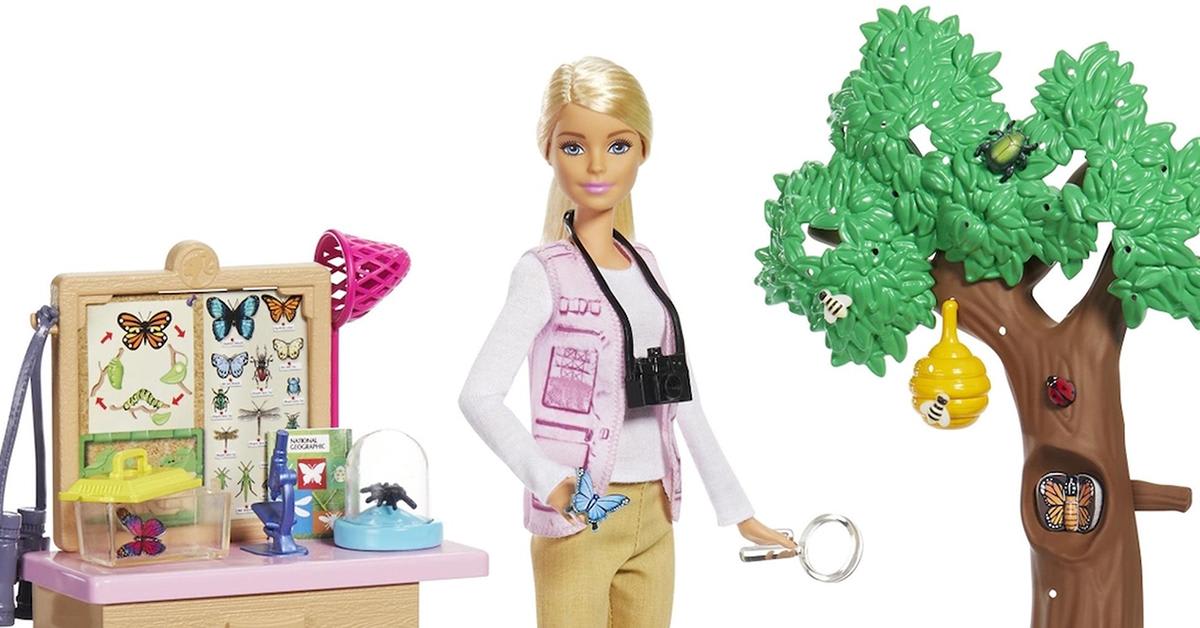 Barbie Goes Green With New Careers in Wildlife Conservationism, Entomology, and More