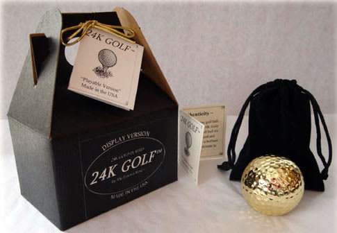 Gold Tone Golf Ball - One by Arttowngifts.com - Verified Purchase Review Channel