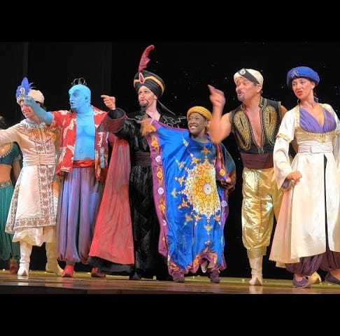 4K Disney's Aladdin A Musical Spectacular 2015 Disney California Adventure