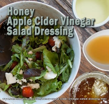 Awesomely Versatile Honey Apple Cider Vinegar Salad Dressing