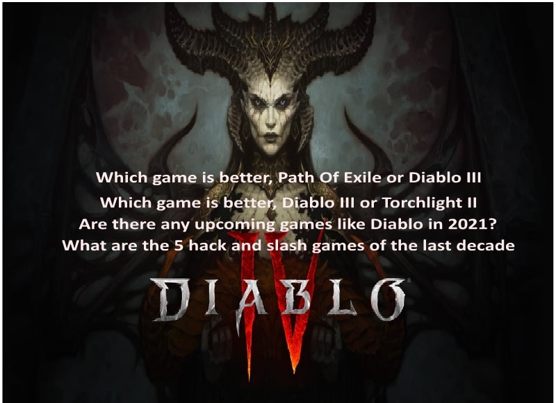 Diablo Guide - Games like Diablo in 2021