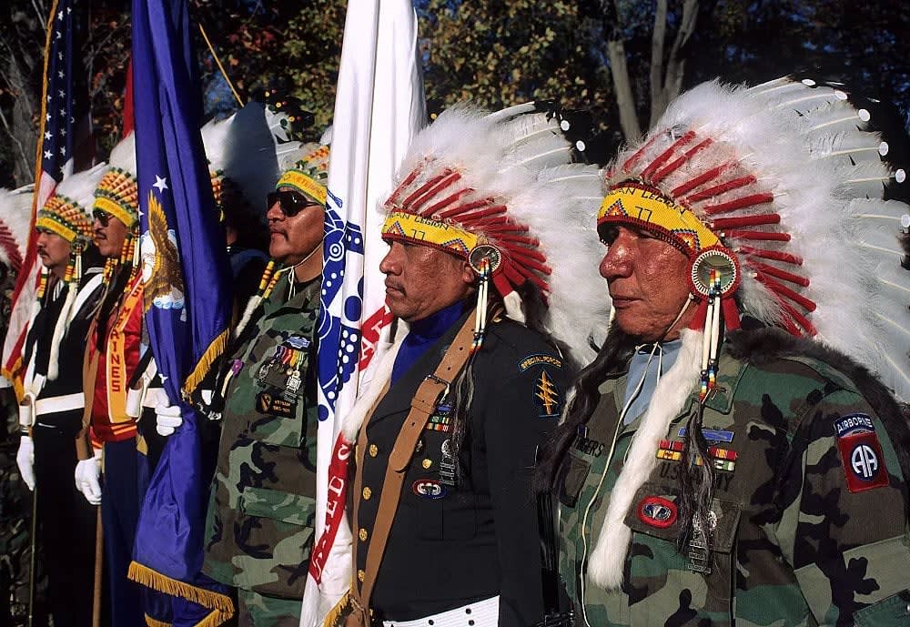 Native Americans Have Always served beyond their numbers