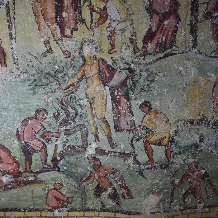Painted 'Comics' with 'Speech Bubbles' Found in Ancient Roman Tomb