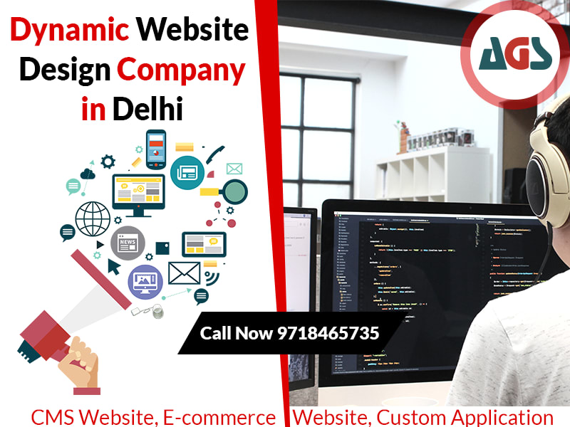 Dynamic Website Design Company in Delhi