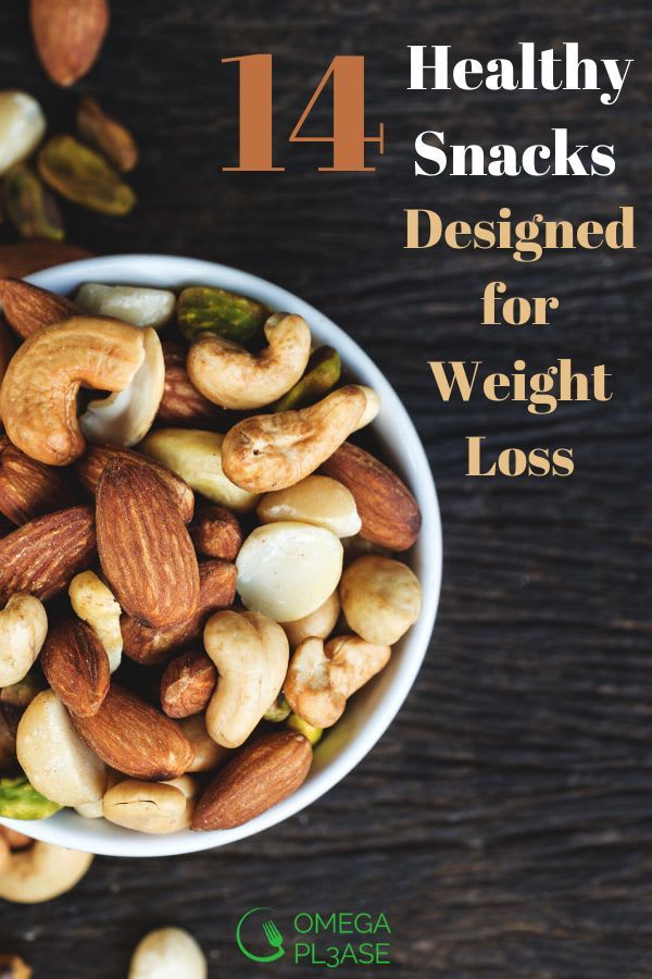 14 Healthy Snacks Designed for Weight Loss