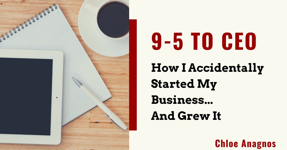 9-5 TO CEO: How I Accidentally Started My Business and Grew It