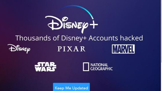 Disney+ accounts are Hacked being sold on the dark web