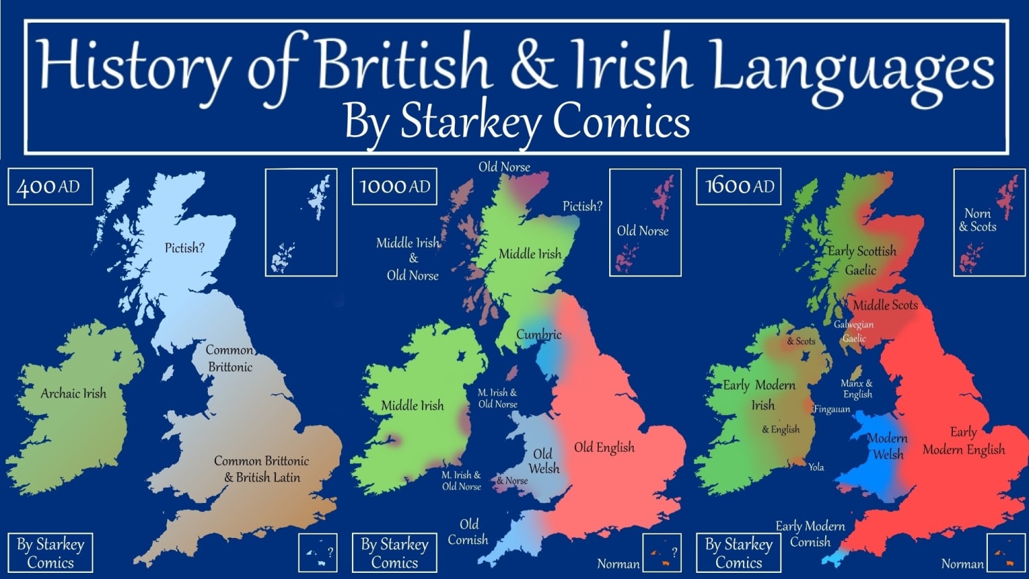 A Brief History of British and Irish Languages