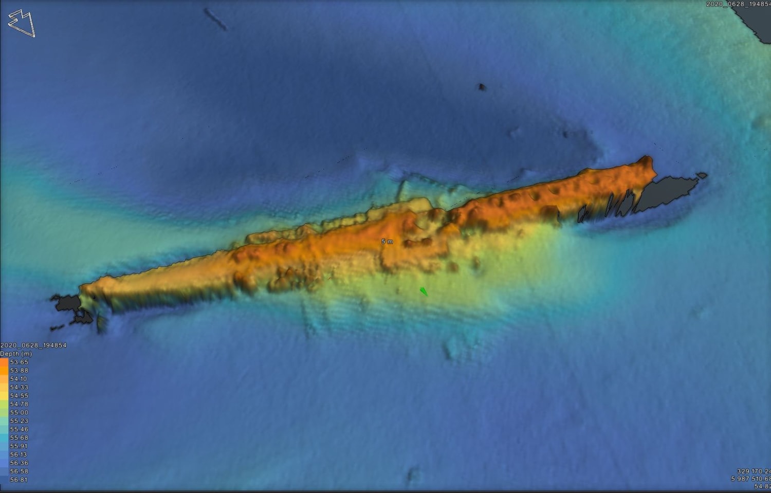 Wreck of U-Boat Sunk Off English Coast During WWI Explored for the First Time