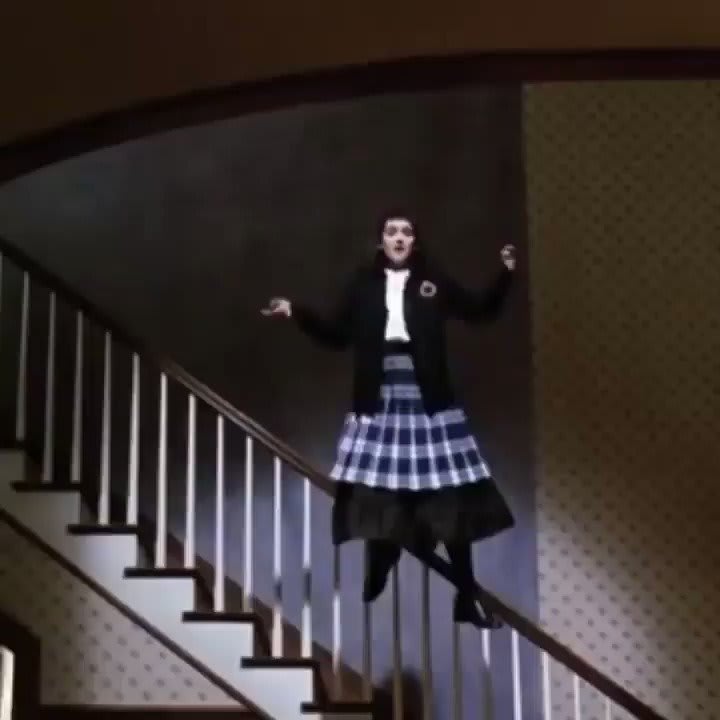Winona Ryder as Lydia Deetz in Beetlejuice dancing to “Jump in the Line” by Harry Belafonte (1988)