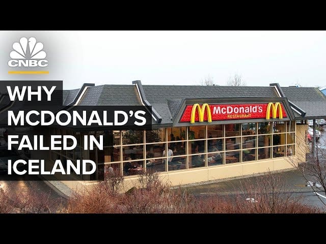 Why McDonald's Failed In Iceland