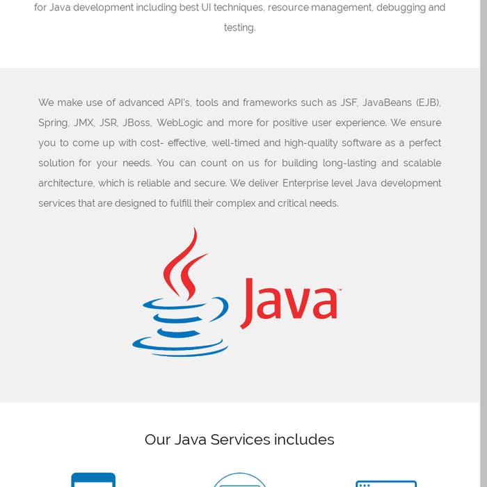 Java Software development Frisco TX