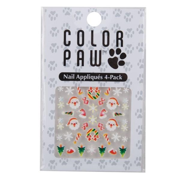 Color Paw Pet Dog Nail 3D Holiday Appliques by Pet Edge