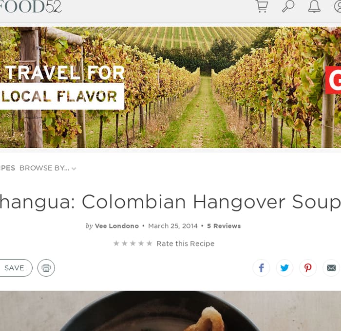 Changua: Colombian Hangover Soup Recipe on Food52