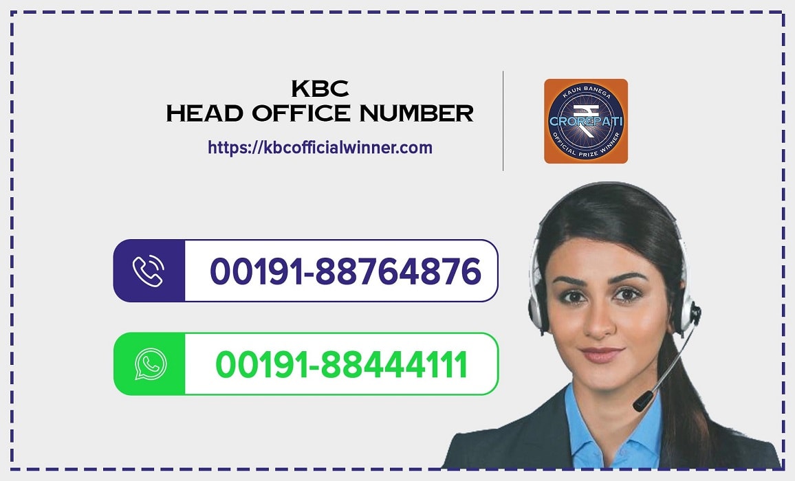 KBC Head Office Number Mumbai - KBC Helpline 0019188444111