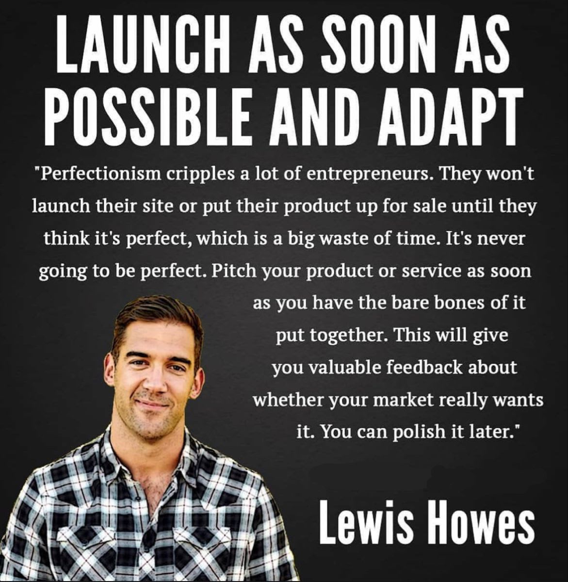 Launch ASAP and Adapt