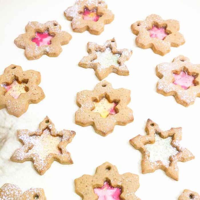 Snowflake Christmas Cookies - Christmas Baking