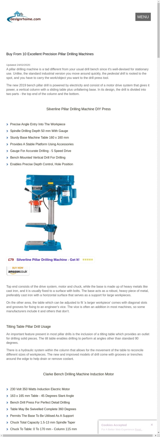 Best Pillar Drilling Machines UK - The Benchtop Top 10 Buys