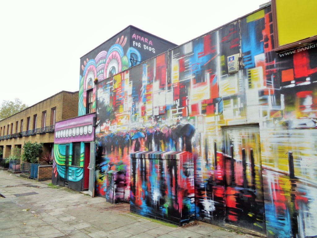 BRITAIN: Streetart Camden - London