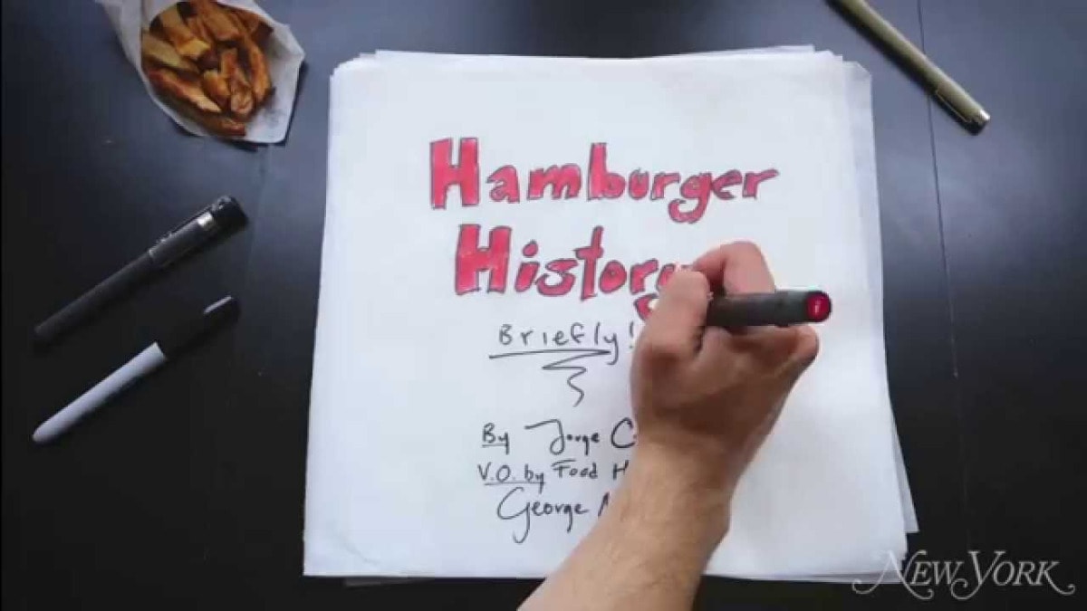 An Animated History of Hamburger (by NY Magazine)