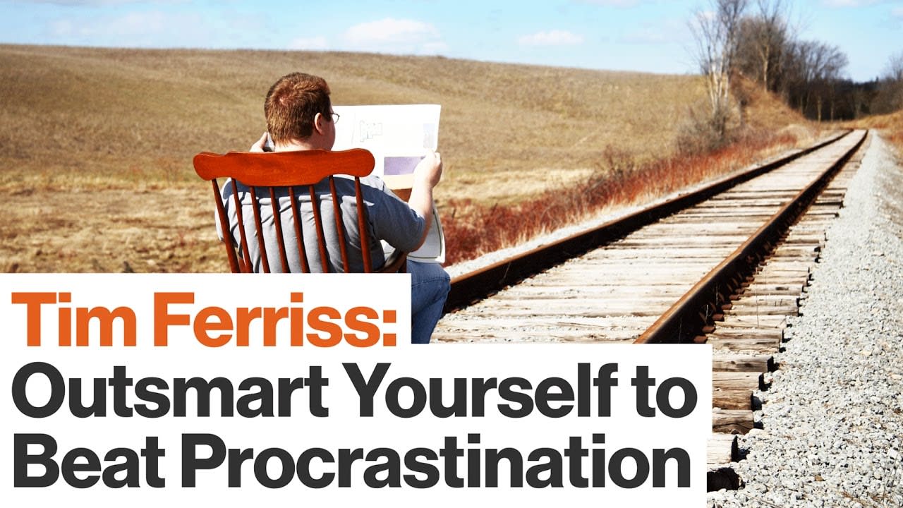 Tricks for Combatting Procrastination | Tim Ferriss | Big Think