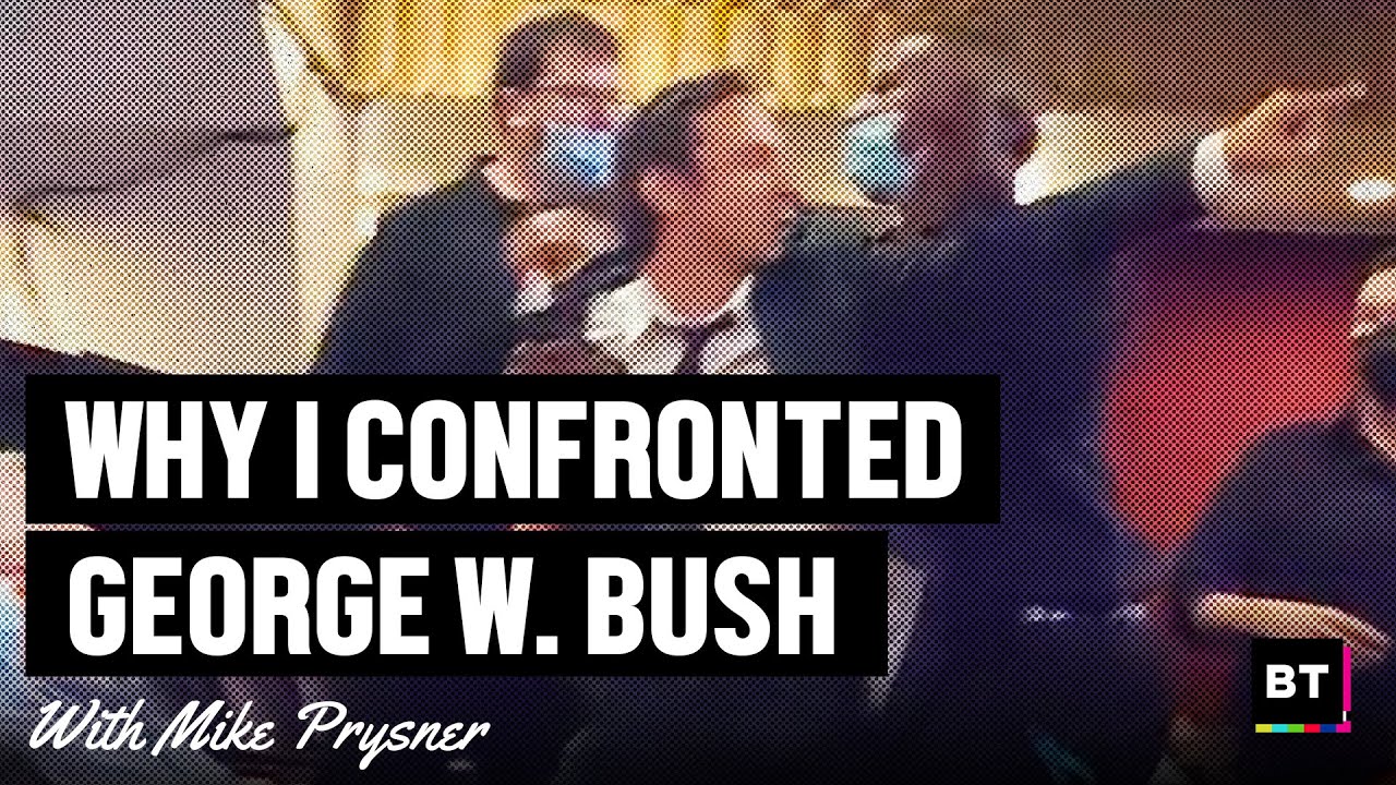 Interview: Iraq War Veteran Mike Prysner on Why He Confronted War Criminal George W. Bush