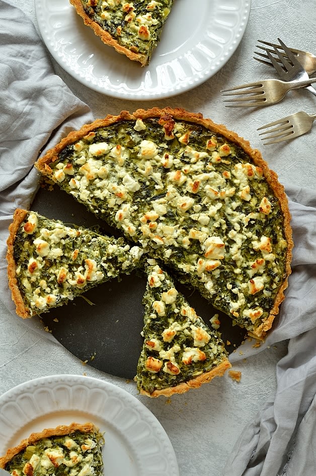 Best 10 Vegetarian Tart Recipes - Delicious World and Travel