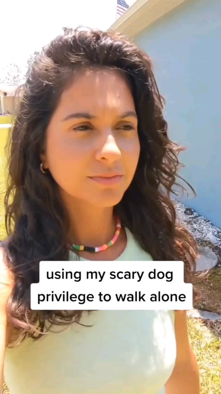 Scary dog privilege