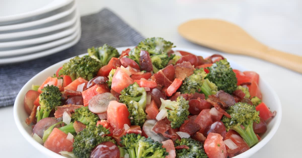 Hungry Girl's Next-Level Broccoli-Bacon Salad