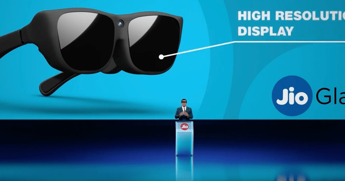 Jio Glass : 3D Holographic Video Calling Announced , Wireless Audio
