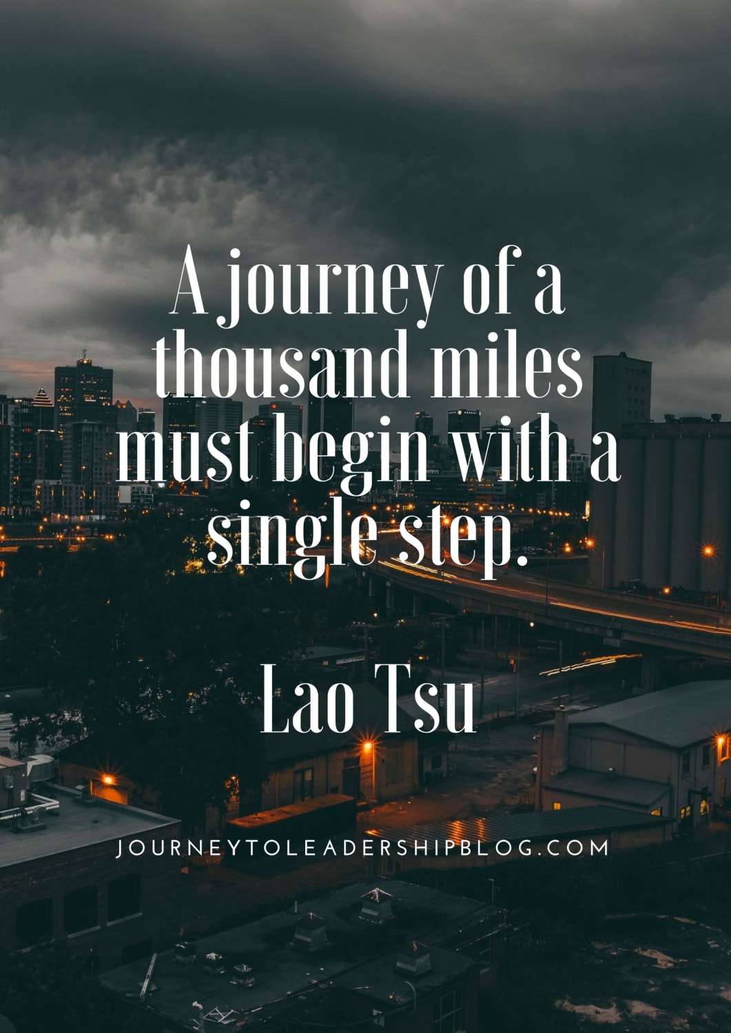 Quote Of The Week #45 - Journey To Leadership