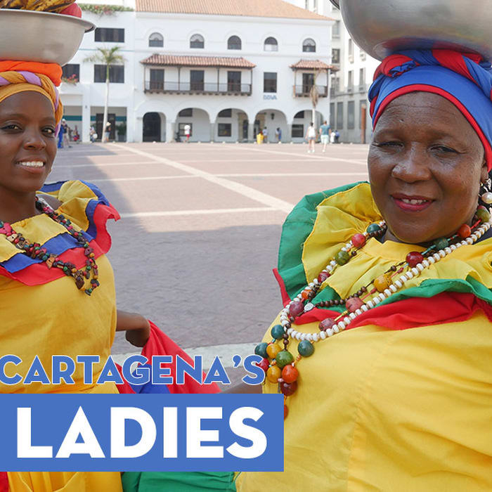 The Fruit Ladies of The Walled City of Cartagena Colombia