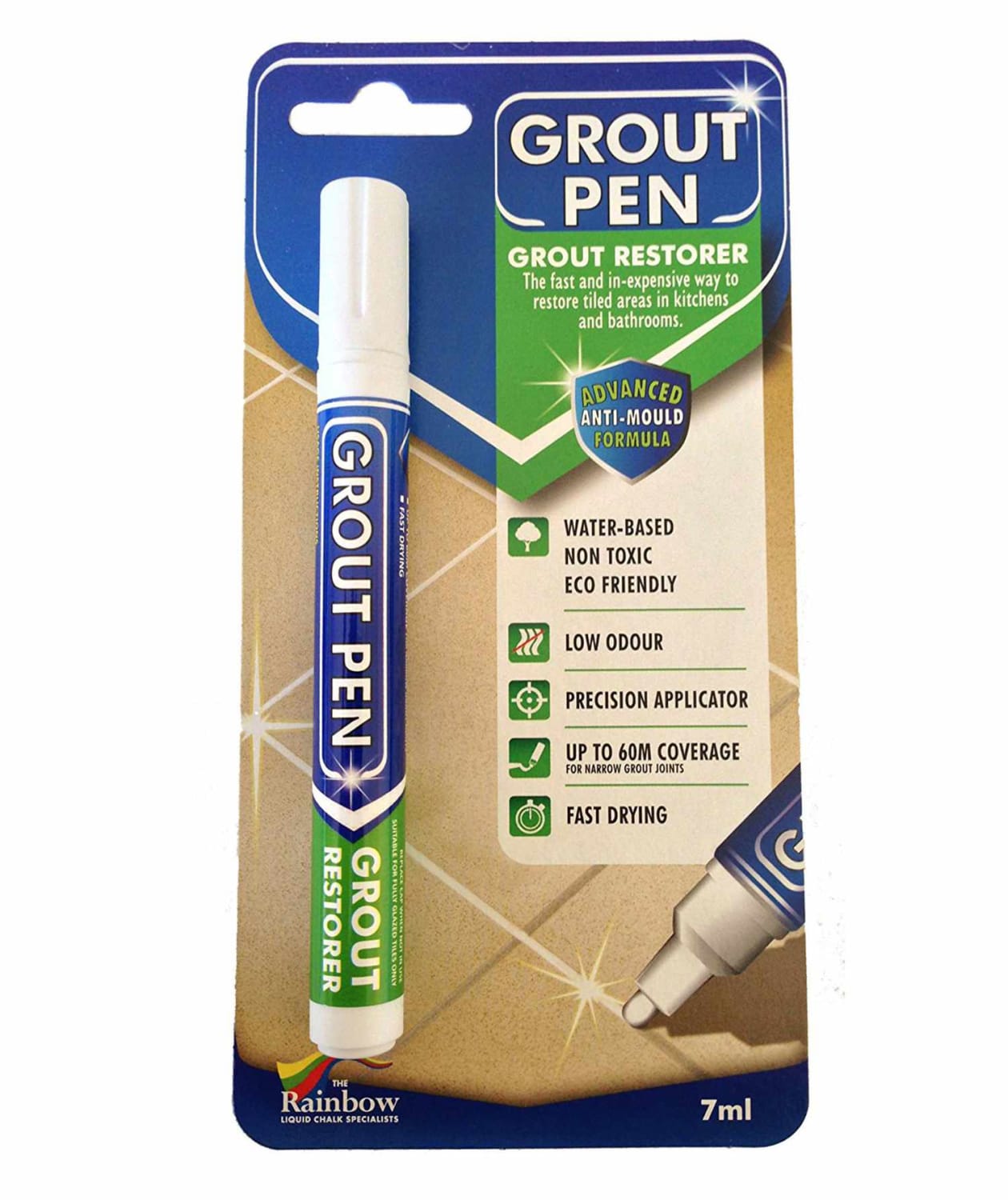 Proof That a $10 Grout Pen Is Capable of Transforming Your Entire Bathroom