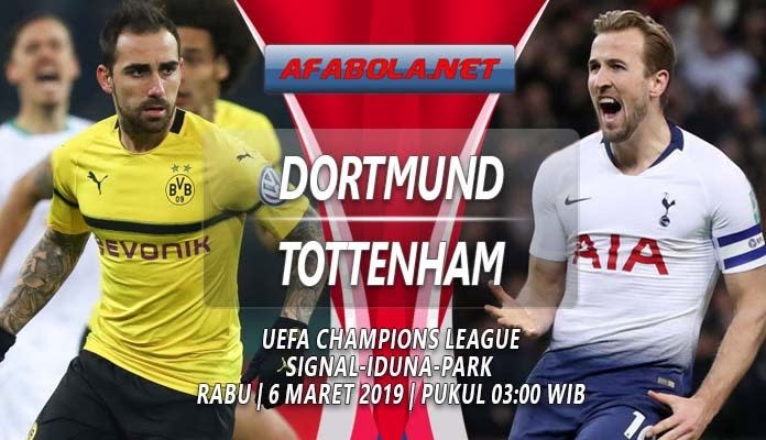 Prediksi Dortmund vs Tottenham 6 Maret 2019 - Leg Kedua Babak 16 Besar Liga Champions 2018/2019