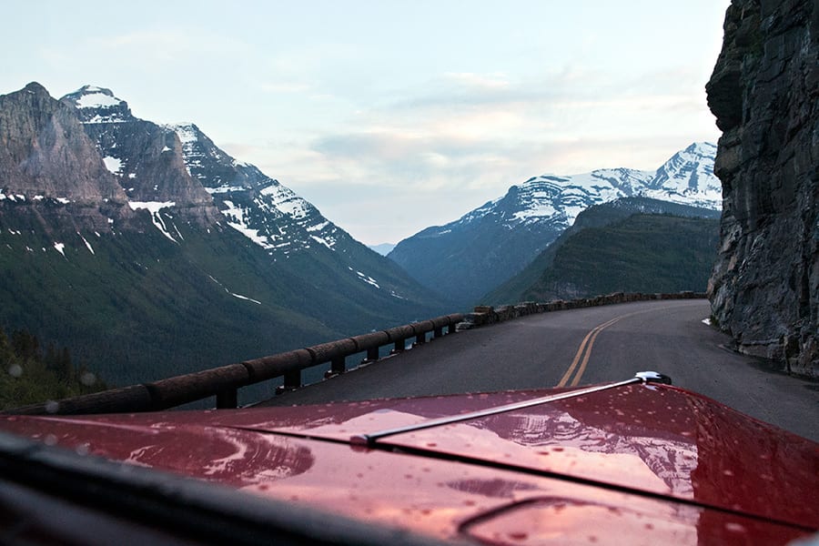 Going-to-the-Sun Road to Open Sunday
