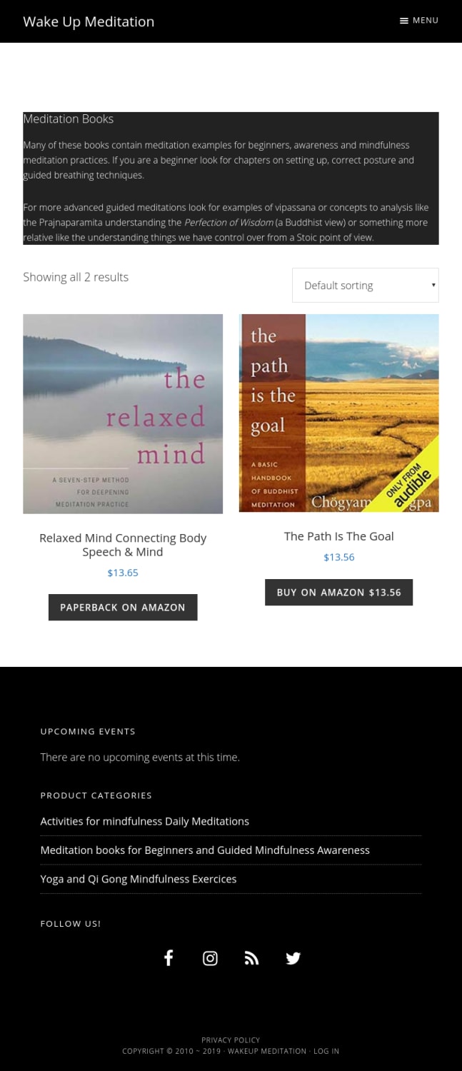 Meditation books for Beginners and Guided Mindfulness Awareness Archives