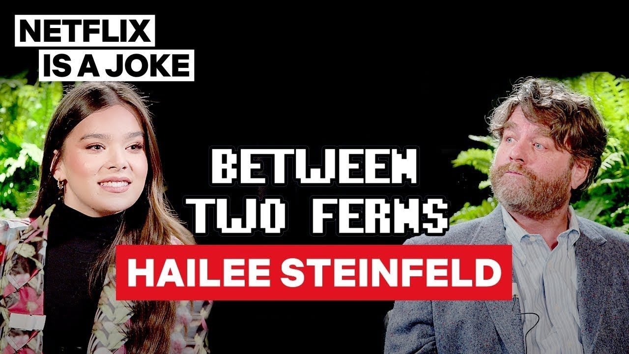 Hailee Steinfeld Between Two Ferns with Zach Galifianakis Netflix Is