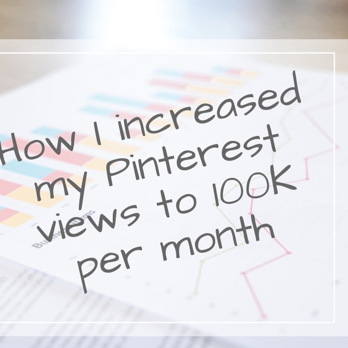 How I increased my average pinterest views from 0 - 100K