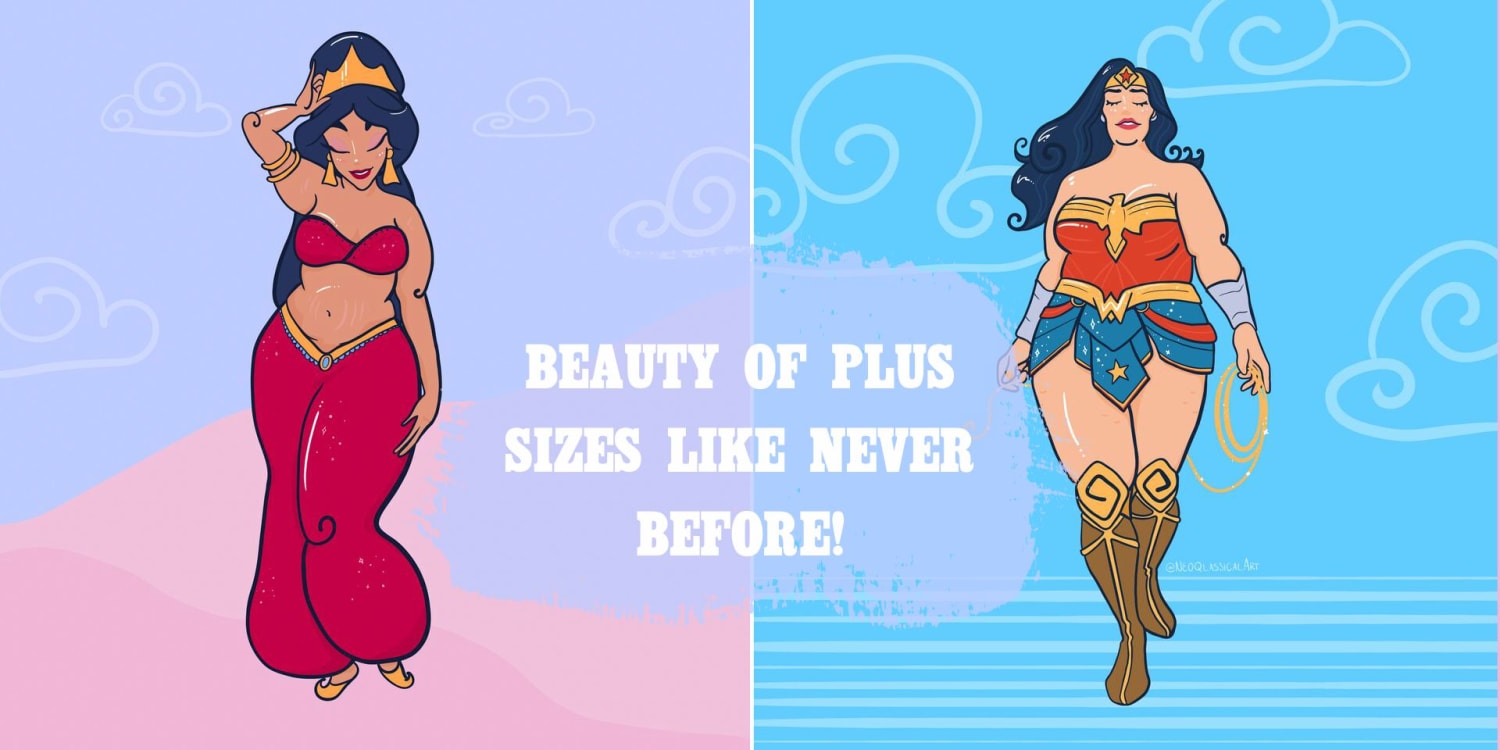 Beauty of plus sizes like never before!