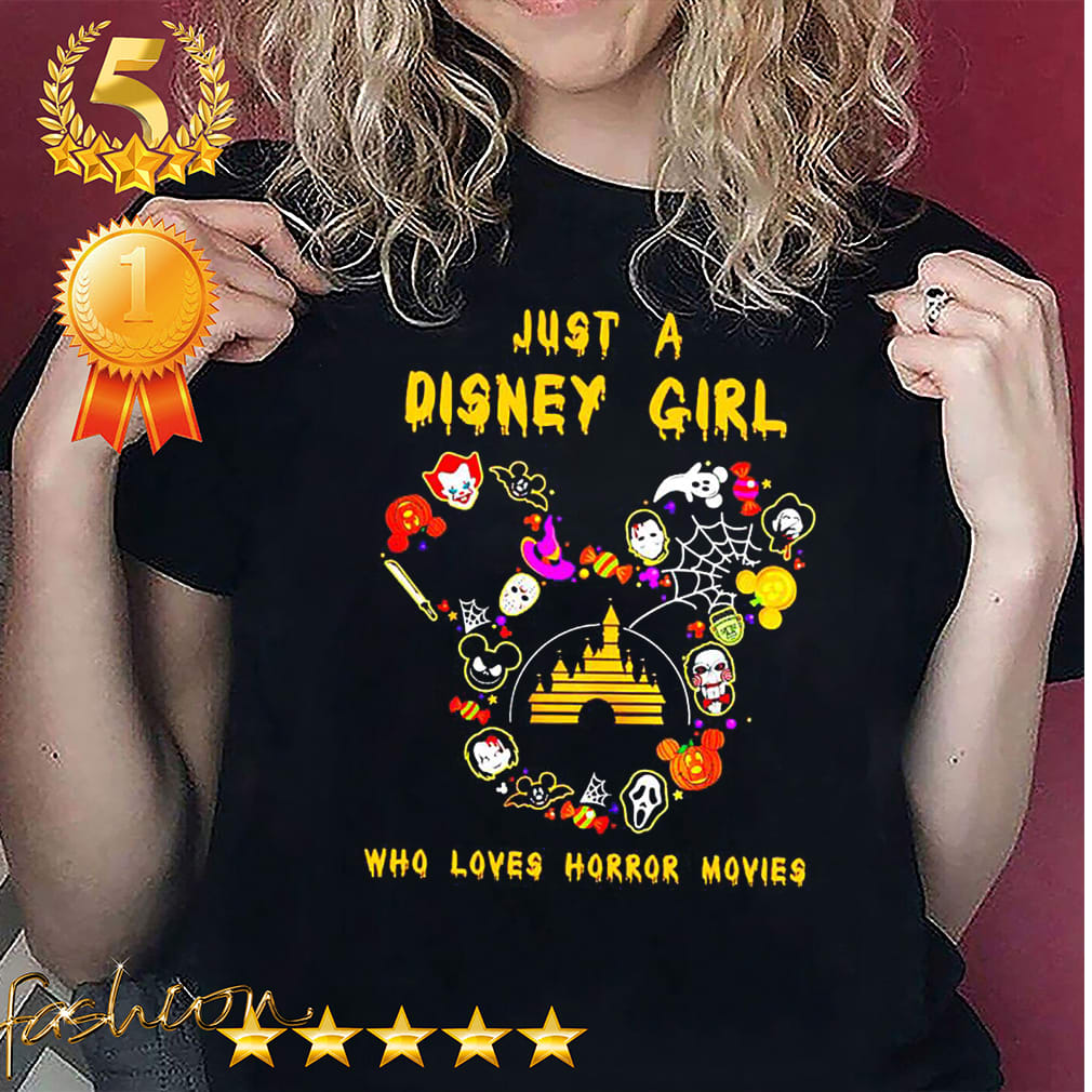 Just a Disney girl who loves Horror movies Halloween shirt,Hoodie