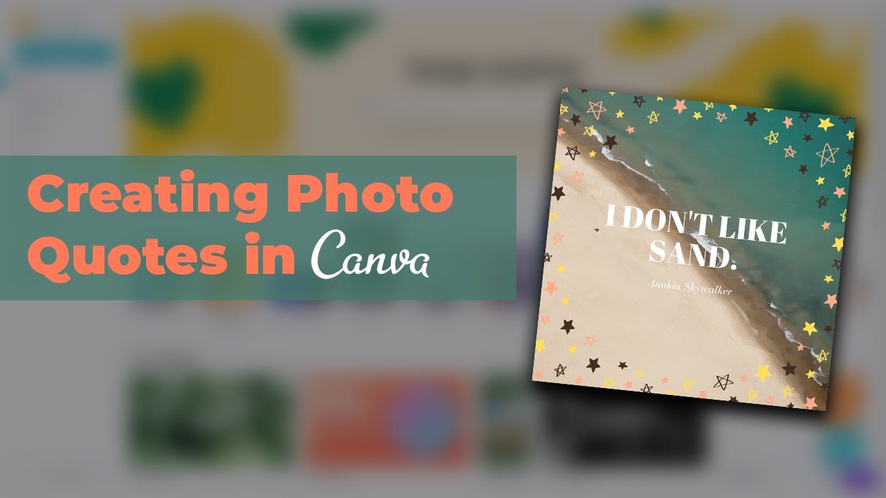 How to Create Podcast Cover Art + Photo Quotes with Canva