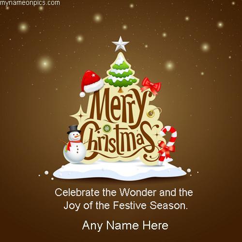 Merry Christmas Quotes 2018 Image With Name