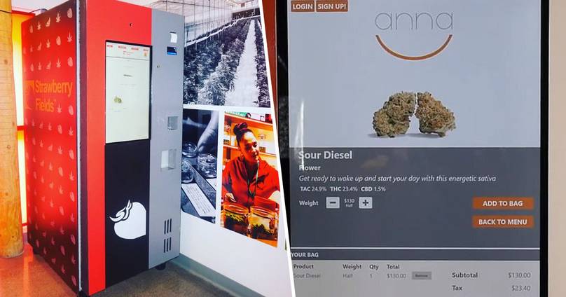 Weed Vending Machines Are Coming To America Next Month