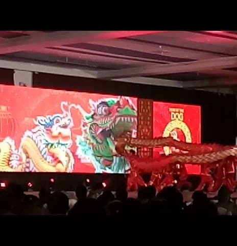 Chinese New Year Dragon and Lion Dance 2018